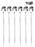 Axyaa Stainless Steel Mirror Ice Scoop Set for Home and Hospitality
