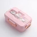 Axyaa Kids Leakproof Bento Lunch Box with Compartments