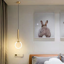 Axyaa Nordic U-Shaped Modern Pendant Chandelier for Bedroom and Sofa Decor