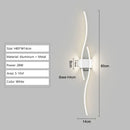 Nordic LED Wall Sconces 60/80cm for Bathroom & Kitchen by Axyaa