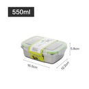 Axyaa Stainless Steel Sealed Food Storage Container Lunch Box for Camping School