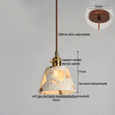 Axyaa Terrazzo LED Pendant Lights: Japanese Style for Corridor Bedroom Living Room