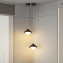 Axyaa Nordic Iron Pendant Light for Modern Living Spaces