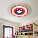 Axyaa Kids LED Cartoon Ceiling Light - Boys Bedroom Decor