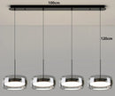 Axyaa Modern LED Pendant Light Chandeliers for Living Room and Dining Room