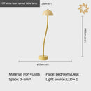 Axyaa Nordic Green Floor Lamp | Modern LED Standing Light for Home Decor