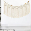 Axyaa Bohemian Handwoven Wall Hanging - Tasseled Room Divider