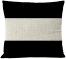 Axyaa Geometric Linen Pillowcase 45x45 - Home Office Sofa Décor