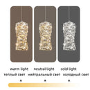 Crystal Pendant Lamp Axyaa Luxury Hanging Light for Indoor Home Decor