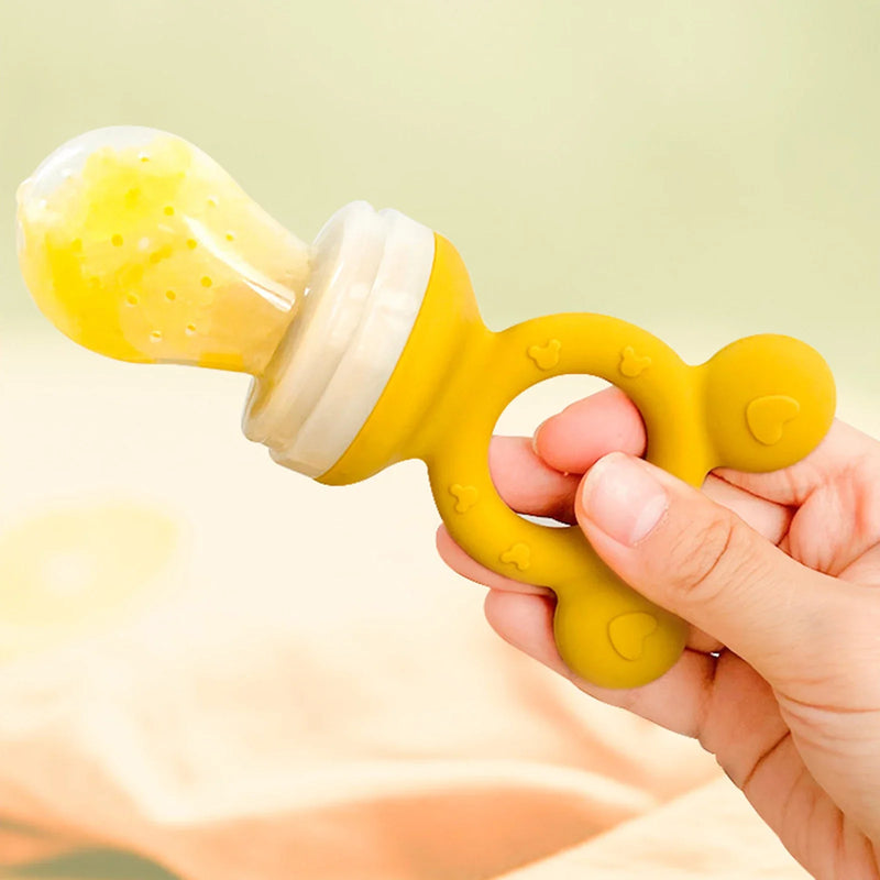 Axya Baby Fruit Feeder Pacifier - Safe Silicone Nibbler for Kids