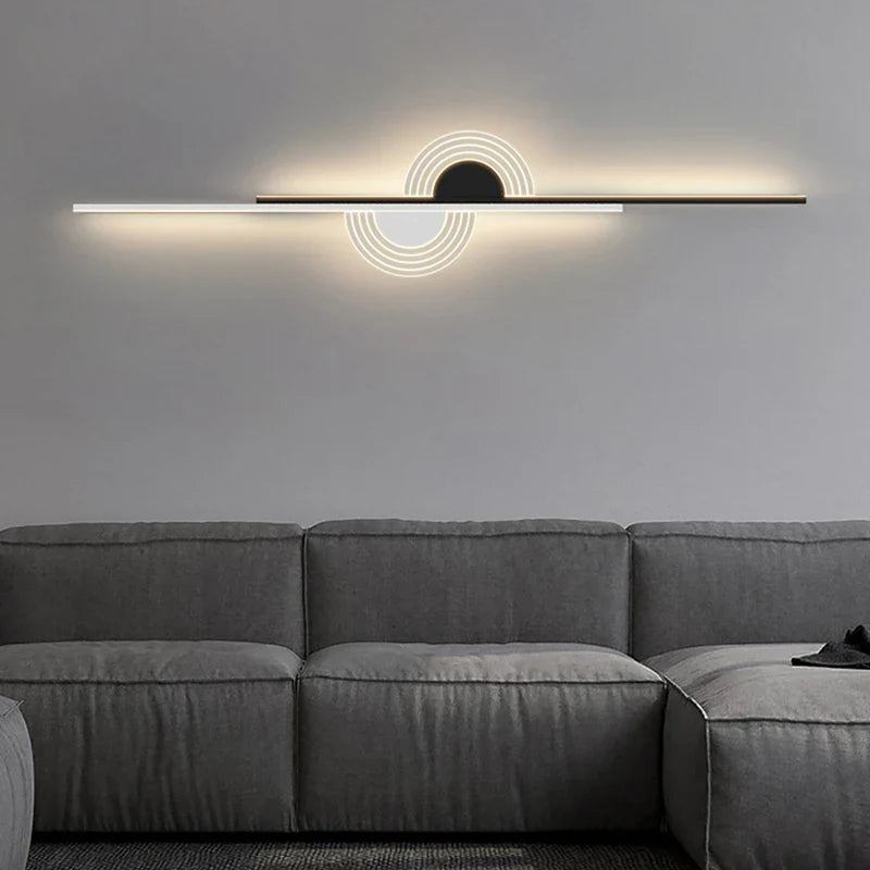 Nordic Acrylic LED Wall Light by Axyaa: Stylish Bedside & Living Room Decor