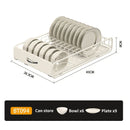 Axyaa Kitchen Pull-out Dish Storage Rack Multi-functional Organizer for Pots, Pans, and Dishes
