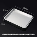 Axyaa Stainless Steel Buffet Tray Set with Drain Rack & Grease Trap