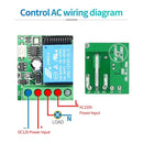 Axyaa Wireless Remote Control Relay Module for Car Gate Door Lock