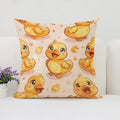 Axyaa Cute Duck Pillowcase 45x45 for Living Room & Bed Pillows