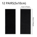 Axyaa Heavy-Duty Interlocking Mounting Strips - Reusable Sticky Back Tape