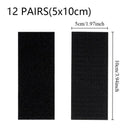 Axyaa Heavy-Duty Interlocking Mounting Strips - Reusable Sticky Back Tape