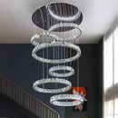 Axyaa LED Pendant Chandeliers for Staircase and Living Room Decor