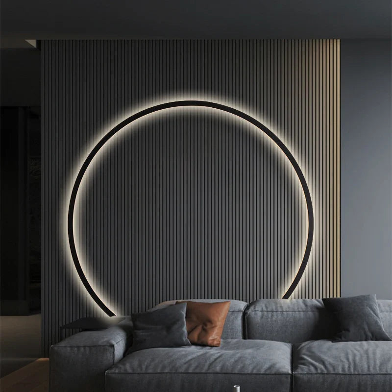 Axyaa Modern Moon Wall Lamp for Living Room, Bedroom - Nordic Decor Wall Sconce