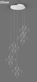 Axyaa Firefly Star Crystal Chandelier for Elegant Spaces