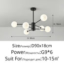 Axyaa Nordic Modern LED Chandeliers Decorative Ball Pendant Light for Home and Restaurant