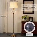 Axyaa Modern Chinese Ceramics LED Floor Lamp for Home Living Room & Bedroom