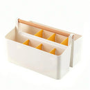 Axyaa Desktop Pen Holder Organizer for Office with Large Capacity Storage Basket