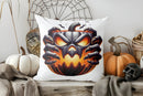 Axyaa Ghost Under Moon Halloween Throw Pillow Cover for Sofa, Bedroom, Car