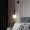 Nordic Luxury Glass Wall Lamp LED for Living Room Bedroom, Axya Wall Light Fixtures