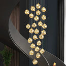 Axyaa Nordic Stair Chandelier Living Dining Room Pendant Ceiling Light Indoor Lighting