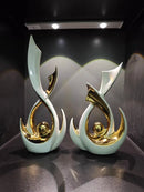 Axyaa Ceramic Decor Set for Modern Luxury Home Decor, Living Room, TV Cabinets