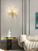 Axyaa Crystal Lamp: Luxury INS Style for Bedroom, Wall, Living Room.