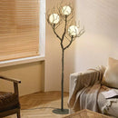 Axyaa Moon Tree Branch Floor Lamp LED Modern Retro Living Room Decor