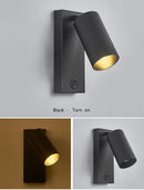 Axyaa Black Brass LED Wall Sconce, Nordic Art Lighting for Corridor, Aisle - Wall Lamp Fixtures
