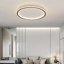 Axyaa Nordic White LED Ceiling Chandelier - Modern Dimmable Lighting for Living Room