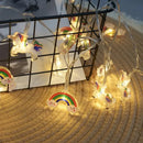 Axyaa Rainbow Unicorn LED Fairy Lights for Home Bedroom, Birthday Gift, Christmas Decoration