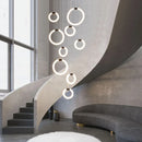 Axyaa Nordic Chandelier for Modern Art Circle Villa and Restaurant Kitchen