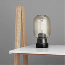 Axyaa Glass Desk Lamp - Luxury Modern Bedside Decor for Home, Living Room