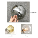 Axyaa Glass Ball LED Chandelier Pendant Lamp for Dining Room & Bedroom