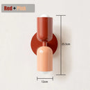 Axyaa Double-Head LED Wall Lamp Minimalist Modern Sconces Indoor Lighting