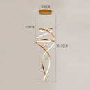 Axyaa Modern Luxury Chandelier Pendant Lamp for Living and Dining Room