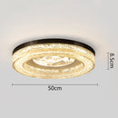 Axyaa Nordic LED Ceiling Light for Smart Home Decor in Salon and Bedroom
