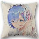 Axyaa Cotton Linen Square Decorative Pillowcase Pillow Covers Cases for Home Decor