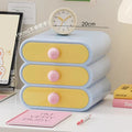 Axyaa Makeup Organizer Drawer Desktop Storage Box Stationery Rack Large Capacity