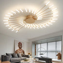 Axyaa Nordic LED Ceiling Lamp: Modern, Stylish Lighting for Home, Living Room, Bedroom & Dining Room