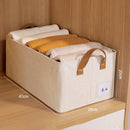 Axyaa Foldable Clothes Storage Organizer for Jeans, Sweaters, and T-shirts