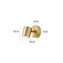 Axyaa Copper Rotatable Wall Lamp: Nordic Modern Minimalist Bedroom Living Room Light