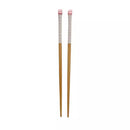 Axyaa Kawaii Bunny Wooden Chopsticks for Kids & Adults, Cute Asian Tableware