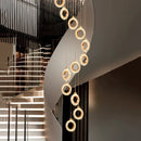 Axyaa Crystal Chandelier Pendant Light for Living Room and Bedroom