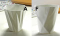Axyaa White Bone  Coffee Mug, Novelty Geek Design, Porcelain Espresso Cup
